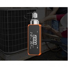 VGW-mini 1-19000 Microns Digital Vacuum Gauge Refrigerant Vacuum Gauge w/ Imported Sensor for HVAC&R