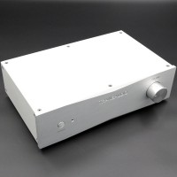 Transaudio JC-2 Class A Preamplifier MAX Version Preamp (Silver) Supports Two Power Amplifiers