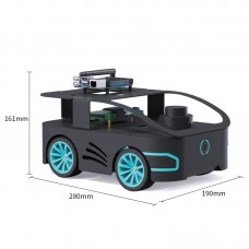 ROS2 V550 Ackerman Version ROS Robot Robotic Car Kit LubanCat1S 4GB Development Board with RGB Camera