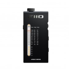 FiiO Black RR11 Portable Mini Stereo Radio Smart Elderly Specific Cellphone Audio Decoder Headphone Amplifier