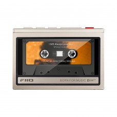 FiiO Titanium Golden Retro Magnetic Tape Protective Case for SK-M21C HiFi Lossless Smart Music Player