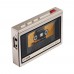 FiiO Titanium Golden Retro Magnetic Tape Protective Case for SK-M21C HiFi Lossless Smart Music Player