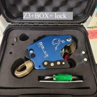 Z3-FIRE Blue Ascent Descent Device with Universal Joint and Tool Box for 30kg-285kg Wokring Load