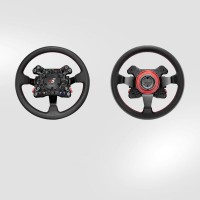 Simagic Neo X-330W 13.7" (349mm) Drift Steering Wheel with Red Stitching and Microfiber Leather