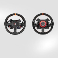 Simagic Neo X-330T 13" (330mm) Rally Steering Wheel with Orange Stitching and Microfiber Leather