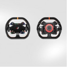 Simagic Neo X-310G 12.2" (310mm) GT Steering Wheel with Orange Stitching and Microfiber Leather
