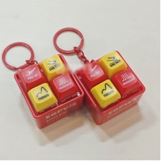 SimPlayer Pilot and Crew Alert Keychain EGPWS Warning Sound Simulator EGPWS Sound Simulator (2pcs)