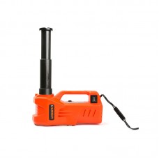DINSEN DSJ0370 5 Ton Electric Hydraulic Jack Car Jack (Orange-Yellow) with 135-360mm Lifting Range