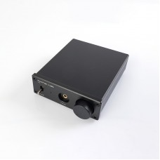 Black U1 Desktop USB Decoder DAC Headphone Amplifier ES9038 Audio Decoder Support 384K DSD12 Decoding