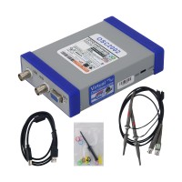 USB Oscilloscope 2 Channel 1GS/s Sampling Rate 50MHz Bandwidth For Windows OSC2002