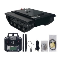 TR500S Robot Chassis Tank Chassis All-Terrain Chassis Rubber Track Assembled Load 50KG w/ Controller