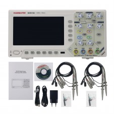 HANMATEK DOS1104 Standard Set Digital Oscillator 110MHz 4-Channel 1GS/s Oscilloscope with 7-inch TFT Screen