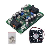 3000W DC9-58V to DC3-56V DC-DC Automatic Step-down Power Supply Module with Auxiliary Power Board and Cooling Fan