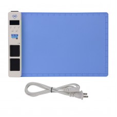 TBK-568A 16-inch Silicone Multifunctional Heating Pad 0-120℃ Super Fast Heating LCD Screen Removal Tool