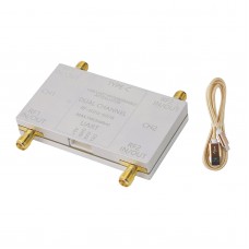 RF-4GHz-60DB Dual Channel Programmable Attenuator RF Attenuator (Main Unit + Type-C Cable) for PC