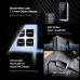 SHANLING Black UA6 Portable Headphone Amplifier Audio Decoder with 1.3-inch Color Screen Support Dual/Quad DAC Mode Switch