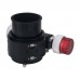 BF20v2 Dual Speed Astronomical Telescope Focuser 2-inch Gear Rack Bearing Focuser with Convex Adapter Ring for Sky Watcher