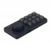 Black Shell Tactile Switch RE CNC Aluminum Alloy Keyboard 12-Key Mechanical Customized Keyboard Compatible with Windows/Mac