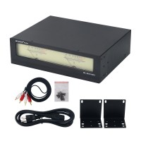 Black Panel MC-2100 MKII HiFi Power Amplifier VU Meter High End Music Display Audio Amplifier Support Cabinet Mount