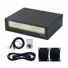 Black Panel MC-2100 MKII HiFi Power Amplifier VU Meter High End Music Display Audio Amplifier Support Cabinet Mount