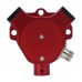 HamGeek GH-V5 V Shaped Antenna 7MHz-430MHz 200W IP68 Waterproof Balun Dipole Shortwave Antenna (Red)