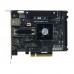 KU5P Development Board FPGA Development Board XCKU5P FMC HPC QSFP28 100G Optical Port PCIE3.0