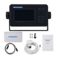 Matsutec HP-528A Marine GPS Navigator Class B AIS Transponder GOTO Track Navigation 4.3-inch LCD Nautical Chart Plotter Display