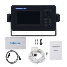 Matsutec HP-528A Marine GPS Navigator Class B AIS Transponder GOTO Track Navigation 4.3-inch LCD Nautical Chart Plotter Display