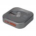 Syitren Silvery Kit Version R400 Retro CD Player Bluetooth5.3 Audio Player Support CD/CD-R/CD-RW with Protective Case