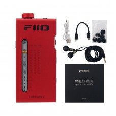 FiiO Red RR11 Portable Mini Stereo Radio Smart Elderly Specific Cellphone Audio Decoder Headphone Amplifier
