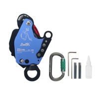 Z3-FIRE Blue Ascent Descent Device Comes with Universal Joint (without Tool Box) for 30kg-285kg Load