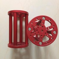 TeSeek MT-1 195mm/7.7" EQ Mount Pier Extension (Red) for ZWO TC40 CF40 and Tripods with 3/8" Screw