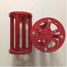 TeSeek MT-1 195mm/7.7" EQ Mount Pier Extension (Red) for ZWO TC40 CF40 and Tripods with 3/8" Screw