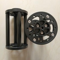 TeSeek MT-3 195mm (7.7") EQ Mount Pier Extension (Black) for EQ3 EQ5 Tripods and 3/8" Screw Tripods