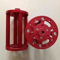 TeSeek MT-6 195mm (7.7") EQ Mount Pier Extension (Red) for Sky-Watcher EQ6 and 3/8" Screw Tripods