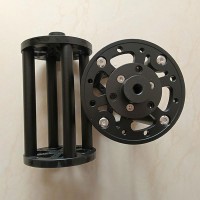 TeSeek MT-6 195mm (7.7") EQ Mount Pier Extension (Black) for Sky-Watcher EQ6 and 3/8" Screw Tripods