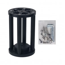 TeSeek XD-1 195mm (7.7") EQ Mount Pier Extension (Black) for TC40 CF40 3/8" Screw Tripods & EQ3 EQ6