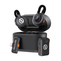 Hollyland Lark M2S Mini Combo Version Wireless Lavalier Microphone Noise Cancellation Mic Support APP Control