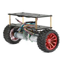 JGB37 Hall Version 1:18 16CPR Speed Measuring Motor 2WD Self-balancing Car Chassis Smart Balancing Vehicle Base