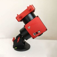 TeSeek HM-17PE Harmonic Equatorial Mount EQ Mount (Red) with 18KG Load Capacity for Telescopes