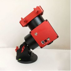 TeSeek HM-17PE Harmonic Equatorial Mount EQ Mount (Red) with 18KG Load Capacity for Telescopes