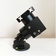 TeSeek HM-17PE Harmonic Equatorial Mount EQ Mount (Black) with 18KG Load Capacity + Pier Extension
