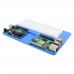 Geekworm 5-in-1 RAB Holder Breadboard Holder ABS Base for Raspberry Pi 5 Ar-duino UNO R3 & Mega 2560
