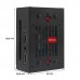 N515 Metal Case with Antenna and Type-C 5V 4A Power Adapter (EU Plug) for Orange Pi 5 Pro/Max/Ultra