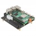 Geekworm X1010 PCIe FFC to Standard PCIe x4 Slot Expansion Board for Raspberry Pi 5 & PCIe Devices