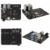 Geekworm X1013 SupTronicsX PCIe to 10-Port USB Expansion Board 9-18V Input & for Raspberry Pi 5