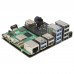 Geekworm X1013 SupTronicsX PCIe to 10-Port USB Expansion Board 9-18V Input & for Raspberry Pi 5