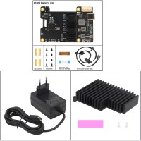 X1009 PCIe to 5-Port SATA Expansion Board + H509 Passive Heatsink + DC 12V 5A Adapter (EU Plug)