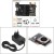 Geekworm X1009 PCIe to 5-Port SATA Expansion Board + Data Cables + H500 Heatsink + Adapter (EU Plug)