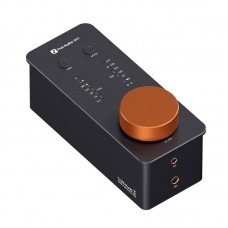 Fosi Audio SK02 Desktop USB DAC Headphone Amplifier Hifi Portable DSD Audio Decoder with Orange Knob
